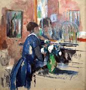 Painting of Rik Wouters in the Koninklijk Museum voor Schone Kunsten